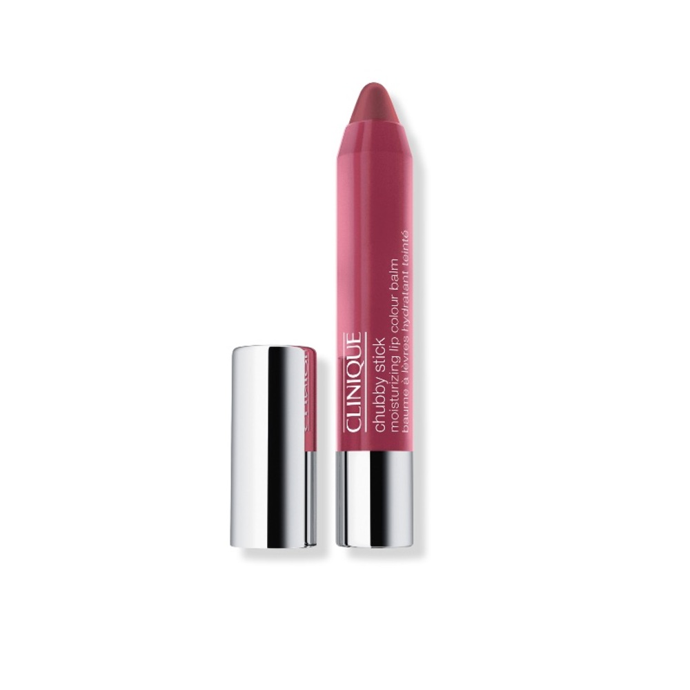 NWOB Clinique chubby lipstick in 07 super strawberry